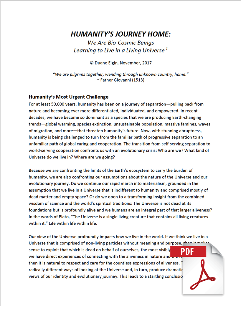 Humanity's Journey Cover Image